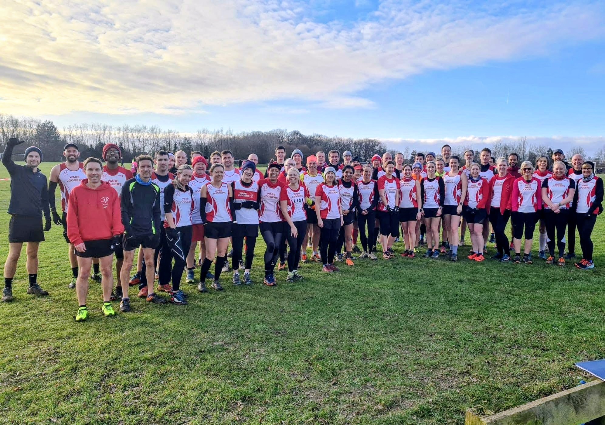 Ware Joggers group photo
